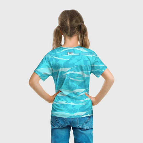 Детская футболка LIVERPOOL выездная сезон 2021 / 3D-принт – фото 6
