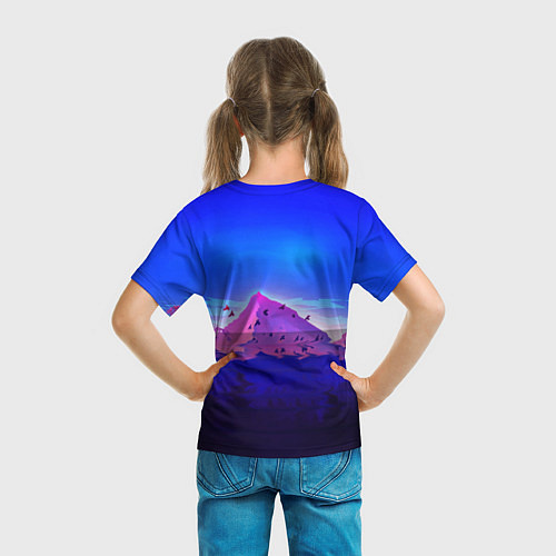 Детская футболка HUSH / 3D-принт – фото 6