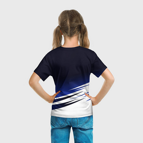 Детская футболка CHELSEA разминочная 1920 / 3D-принт – фото 6