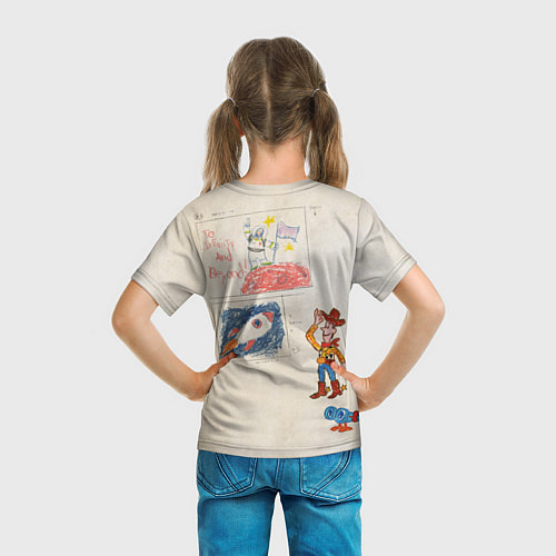 Детская футболка История Игрушек / 3D-принт – фото 6