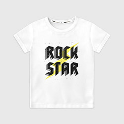 Футболка детская Rock star, цвет: 3D-принт