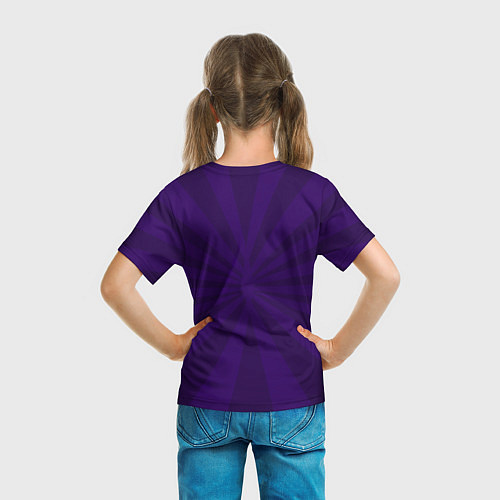 Детская футболка ДРУЖНЫЙ AMONG US / 3D-принт – фото 6