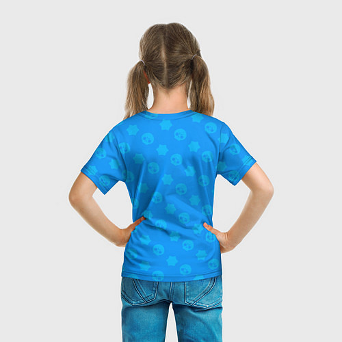 Детская футболка Brawl StarsLOU / 3D-принт – фото 6