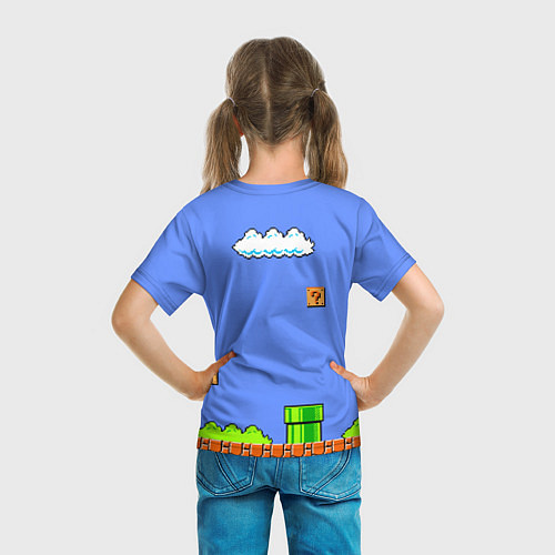 Детская футболка Марио / 3D-принт – фото 6