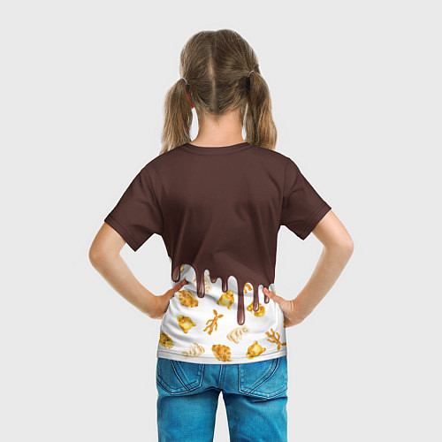 Детская футболка Kowalski Cookie in Chocolate / 3D-принт – фото 6