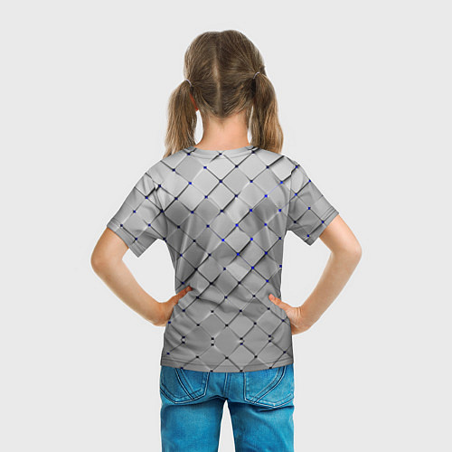 Детская футболка Геометрия / 3D-принт – фото 6