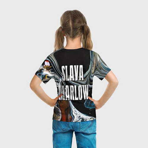 Детская футболка Slava Marlow / 3D-принт – фото 6