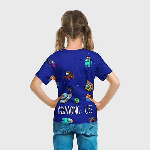 Детская футболка Among Us Game / 3D-принт – фото 6