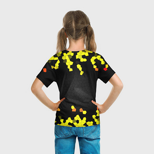 Детская футболка Brawl StarsSally Nani / 3D-принт – фото 6