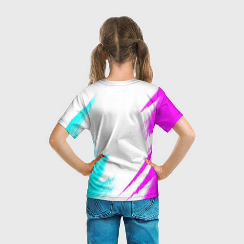 Детская футболка AMONG US - NEON / 3D-принт – фото 6
