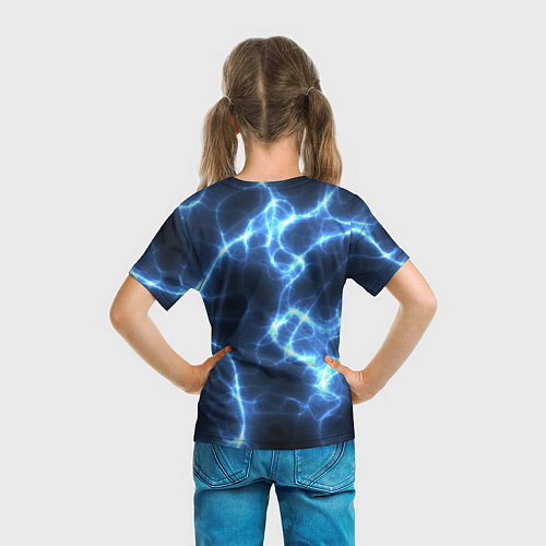 Детская футболка Электро / 3D-принт – фото 6