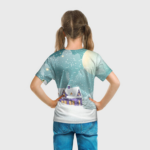 Детская футболка С Новым Годом 2020 / 3D-принт – фото 6