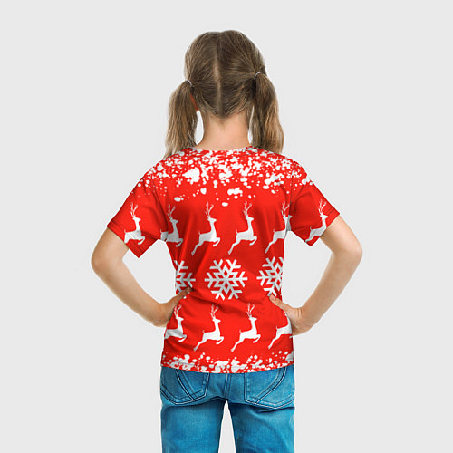 Детская футболка New Year / 3D-принт – фото 6