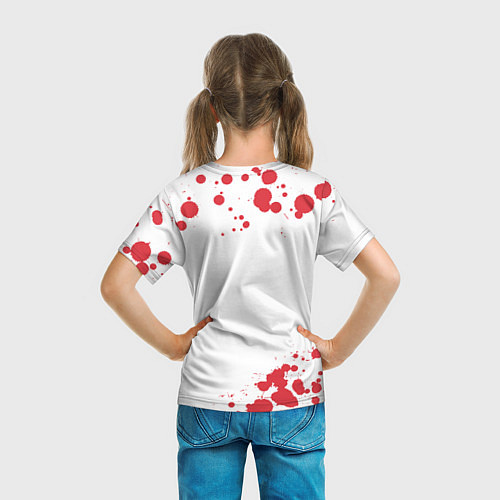 Детская футболка AMONG US - Импостор Покушал / 3D-принт – фото 6