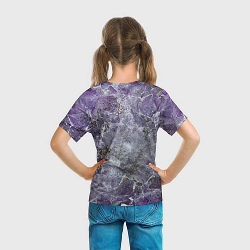 Детская футболка Роза инков / 3D-принт – фото 6