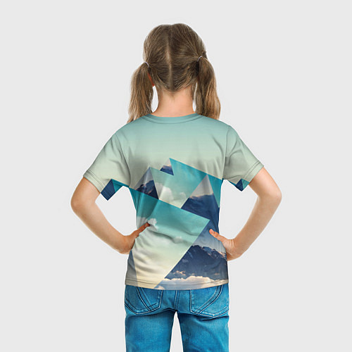 Детская футболка Эверест / 3D-принт – фото 6