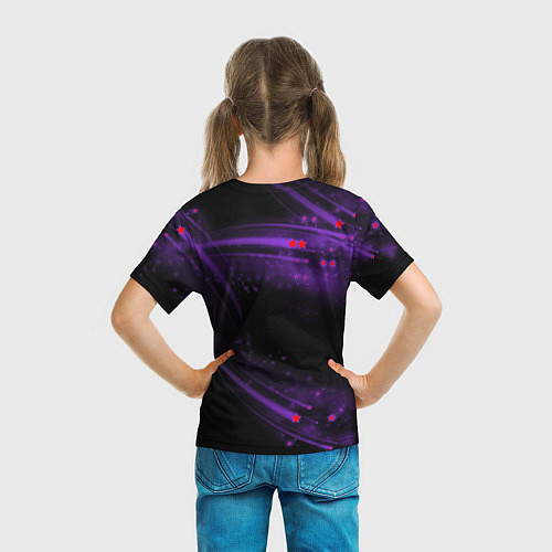 Детская футболка Among Us Rock Star / 3D-принт – фото 6