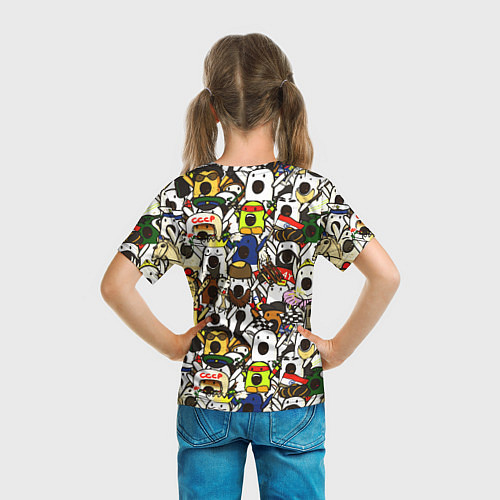 Детская футболка НИЧОСИ / 3D-принт – фото 6