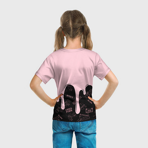 Детская футболка BLACKPINK ICE CREAM / 3D-принт – фото 6