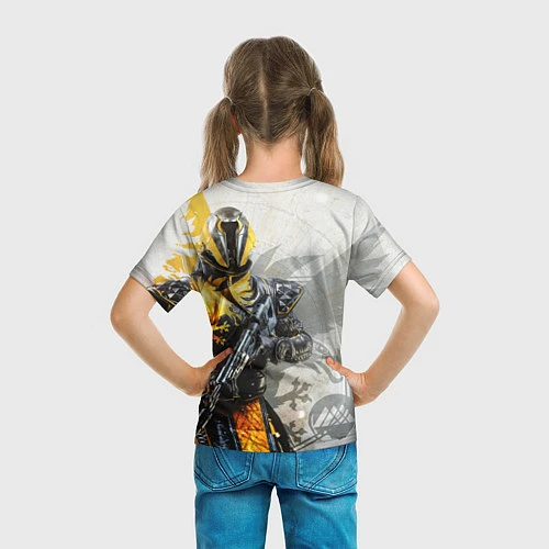 Детская футболка DESTINY, WARLOCK / 3D-принт – фото 6