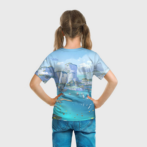 Детская футболка Paimon / 3D-принт – фото 6