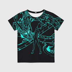 Футболка детская Neon Dragon, цвет: 3D-принт