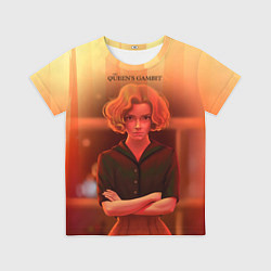 Футболка детская Queens Gambit Ход Королевы, цвет: 3D-принт