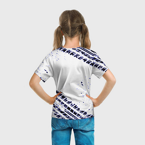 Детская футболка SUBARU / 3D-принт – фото 6