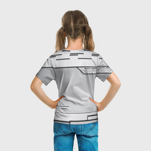 Детская футболка SUBARU СУБАРУ / 3D-принт – фото 6