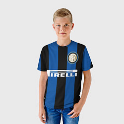 Футболка детская Икарди FC Inter, цвет: 3D-принт — фото 2