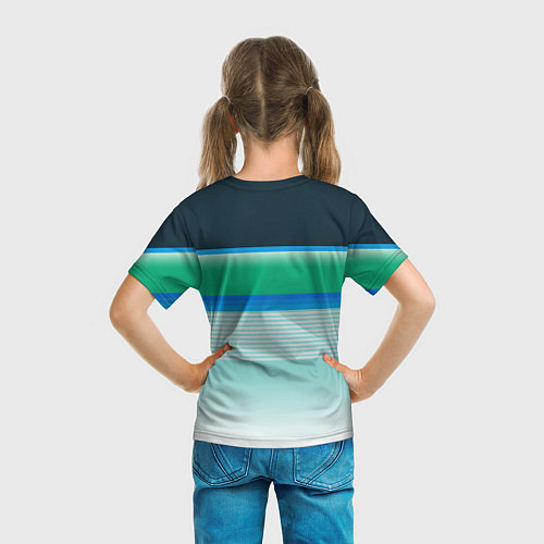 Детская футболка Sea color / 3D-принт – фото 6