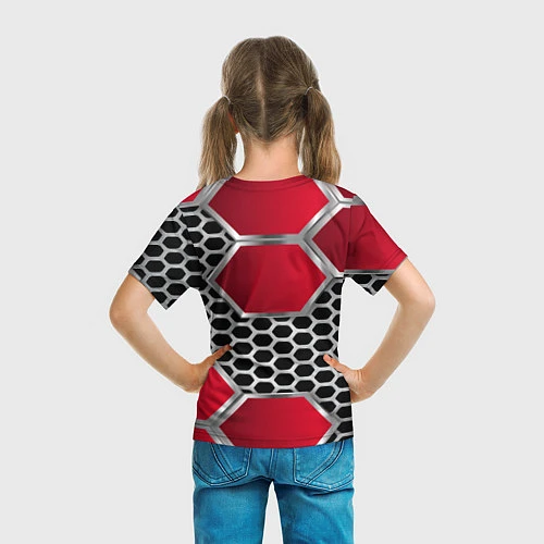 Детская футболка VOLKSWAGEN / 3D-принт – фото 6