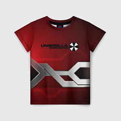 Футболка детская Umbrella Corp, цвет: 3D-принт