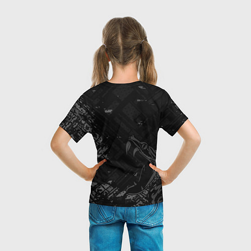 Детская футболка Кобра / 3D-принт – фото 6