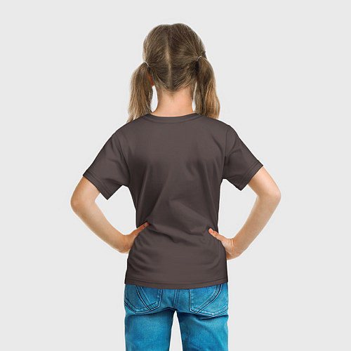 Детская футболка Мопсы на остановке в стиле Тоторо / 3D-принт – фото 6