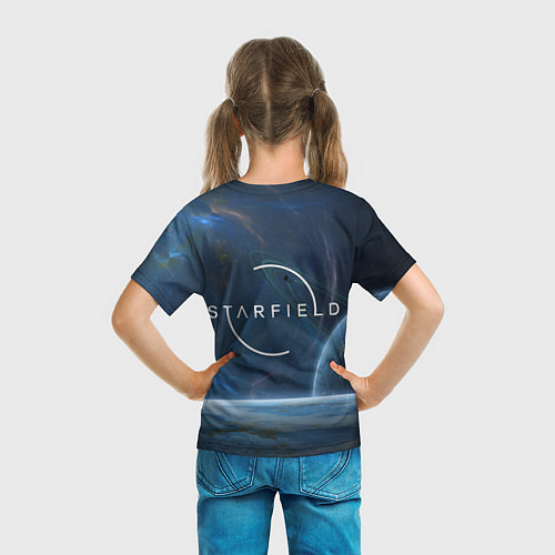Детская футболка Starfield / 3D-принт – фото 6