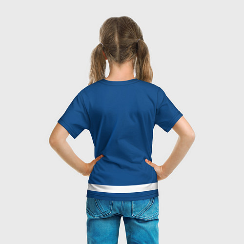 Детская футболка Тампа-Бэй Лайтнинг Форма1 / 3D-принт – фото 6