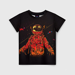 Детская футболка Отчаянный Космонавт