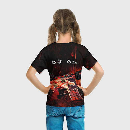 Детская футболка CS GO M4A4 HOWI / 3D-принт – фото 6
