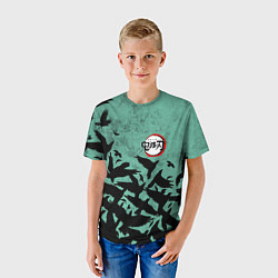 Футболка детская DEMON SLAYER KIMETSU NO YAIBA, цвет: 3D-принт — фото 2