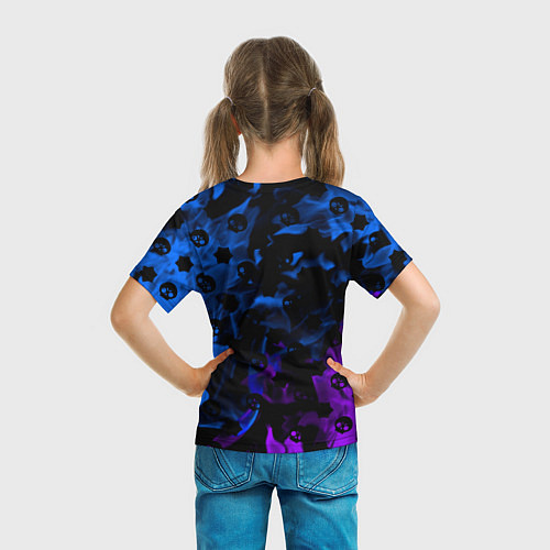 Детская футболка Brawl StarsSuperstar Stu / 3D-принт – фото 6
