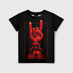 Футболка детская Rock & Roll, цвет: 3D-принт