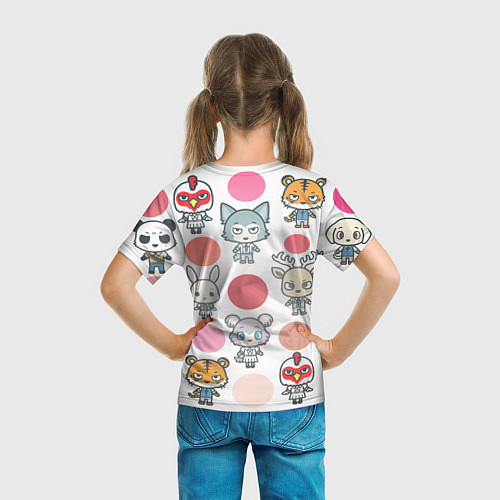 Детская футболка BEASTARS CHIBI / 3D-принт – фото 6