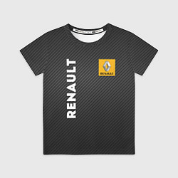 Футболка детская Renault, цвет: 3D-принт