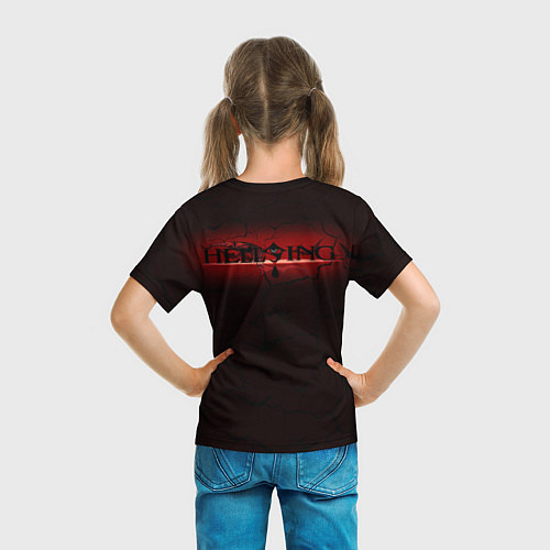 Детская футболка HELLSING $$$ / 3D-принт – фото 6
