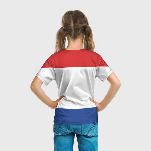 Детская футболка Мордовия / 3D-принт – фото 6