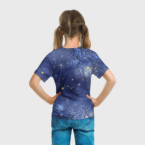 Детская футболка Небо в стиле Стимпанк / 3D-принт – фото 6
