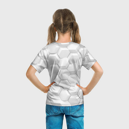 Детская футболка Манижа 3D фон / 3D-принт – фото 6