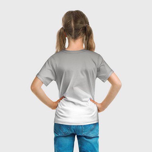 Детская футболка Сиренеголовый олень / 3D-принт – фото 6