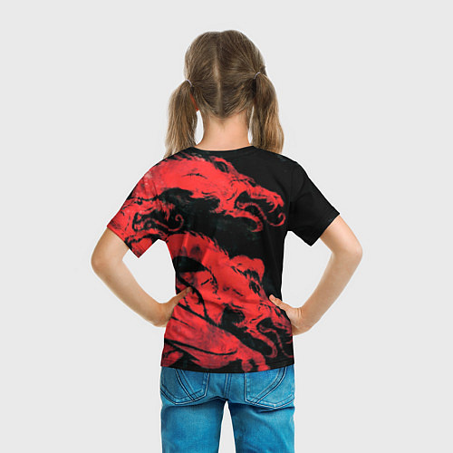 Детская футболка DARKSOULS DRAGON AGE / 3D-принт – фото 6